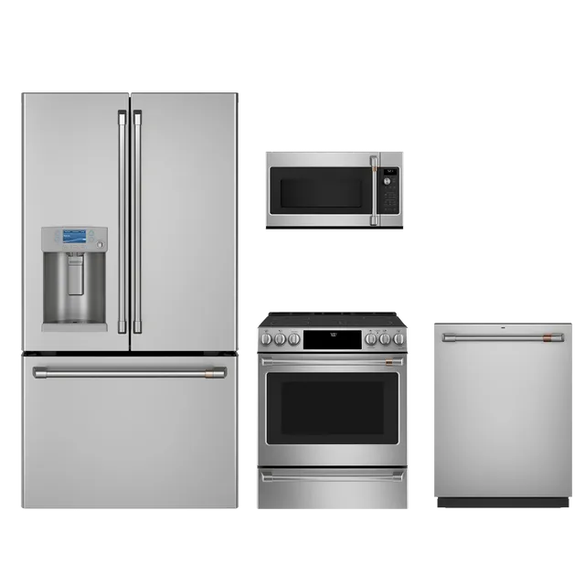 4 Best Cafe Appliance Packages For Kitchen Symmetry East Coast   Café™ 4 Piece Stainless Steel Kitchen Package.webp